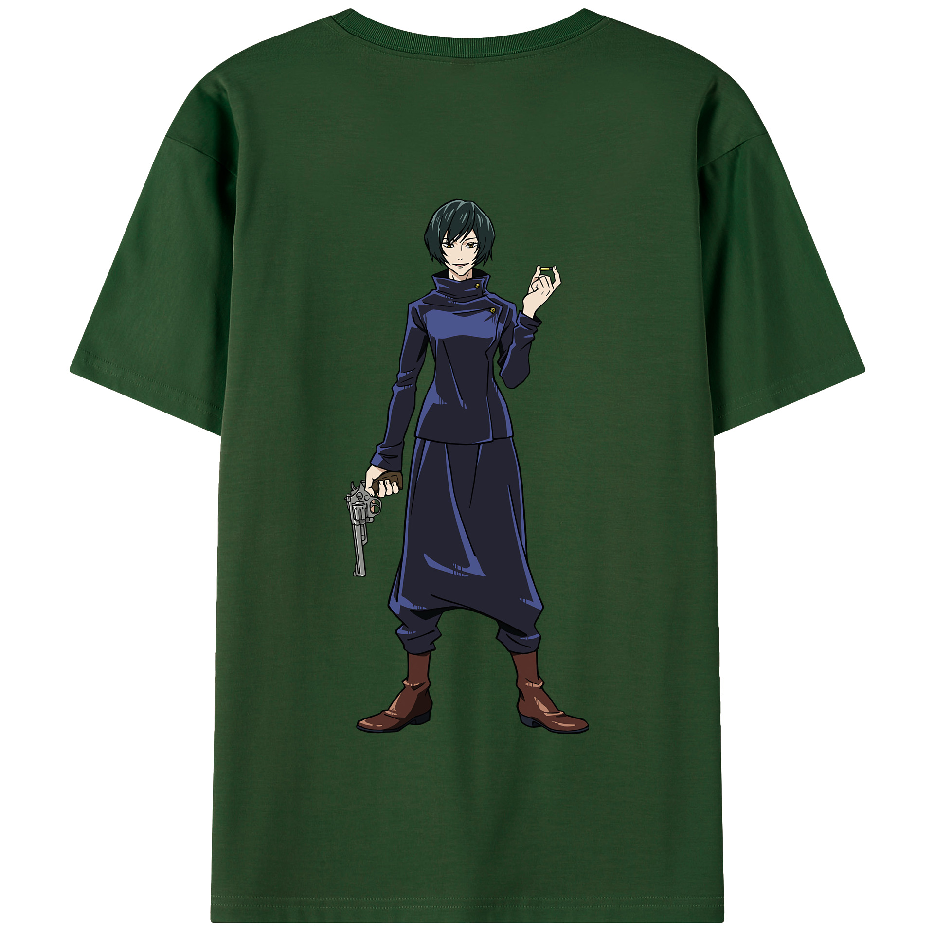 （画像用） 呪術廻戦 Jujutsu Kaisen 綿100％半袖Tシャツ（背面プリント）